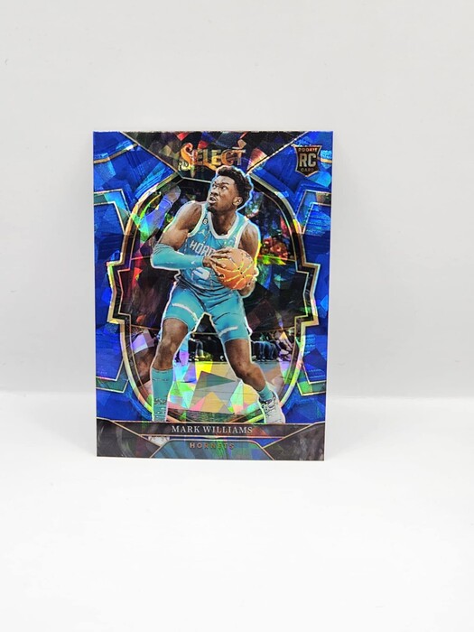2022-23 Panini Select Basketball Mark Williams blue cracked ice rookie concourse No.93