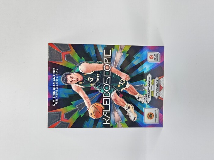 2023-24 Panini euroleague prizm Dimitris Diamantidis ''Kaleidoscopic'' No.8