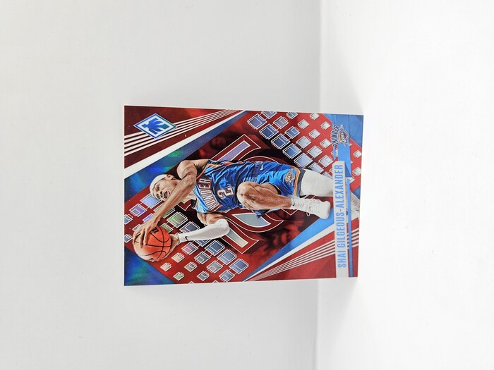 2023-24 Panini Phoenix Basketball Shai Gilgeous-Alexander Red /199 No.94
