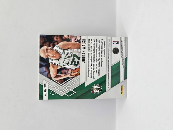2023-24 Panini Basketball Phoenix Jordan Walsh patch No.RM-WAL 