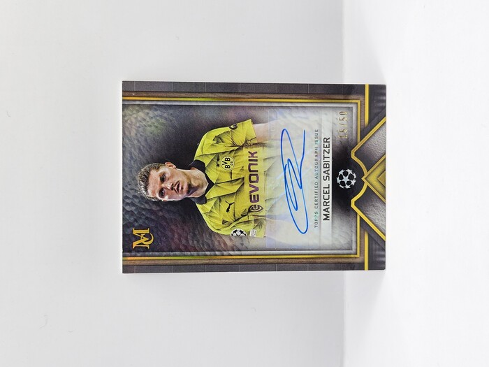 2023-24 Topps Museum Marcel Sabitzer Autograph /50 No.AA-MS1