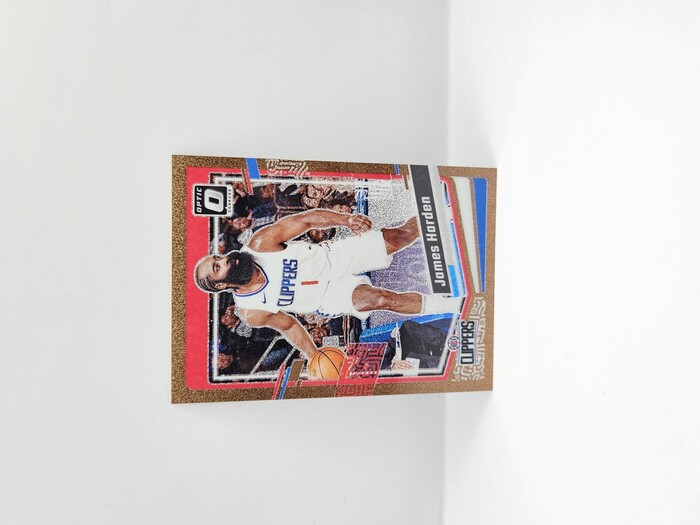 2023-24 Panini Donruss Optic Basketball james Harden Bronze Glitter /99 No.174
