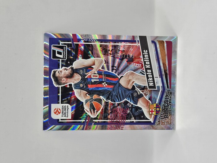 2023-24 Panini euroleague donruss Nikola Kalinic holo laser /149 No.60