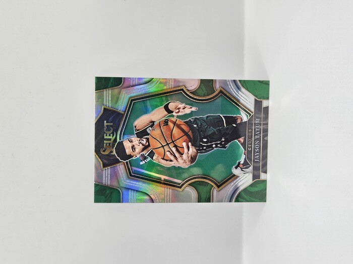 2022-23 Panini Select Basketball Jayson Tatum silver prizm Premier level No.155