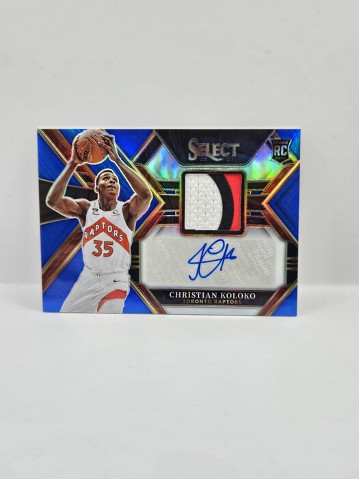 2022-23 Panini Select Christian Koloko Rookie jersey autograph /49 No.RJA-CKK