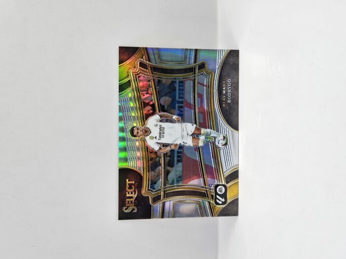 2023-24 Panini Select La Liga Soccer Rodrygo silver Prizm Field Level No.208