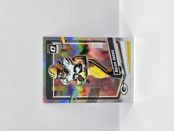 2023 Panini Donruss Optic Football Aaron Jones holo No.63