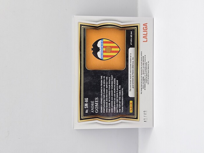2023-24 Panini Select La Liga Soccer Andre Gomez ''Jersey'' /49 No.SM-AG