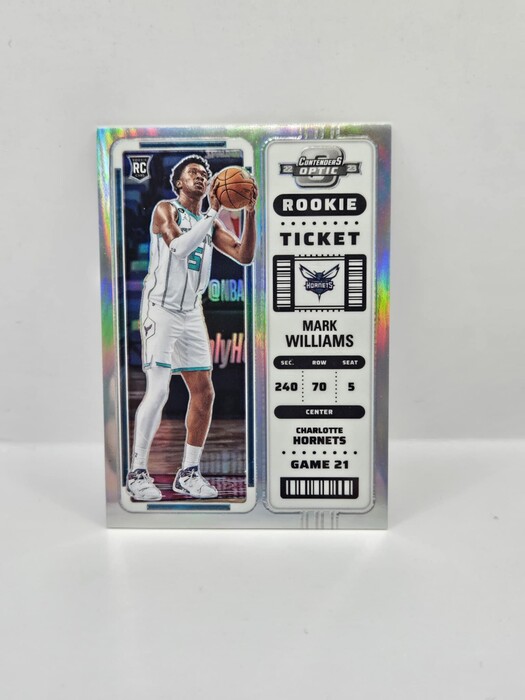 2022-23 Contenders Optic Basketball Mark Williams ''Rookie Ticket'' prizm No.19