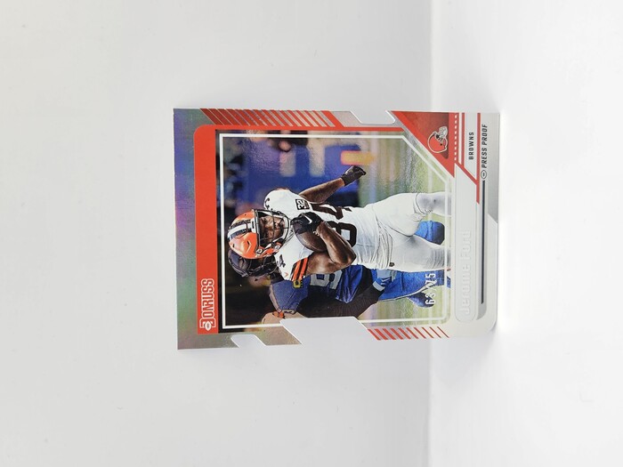 2024 Panini Donruss Jerome Ford Silver Die-Cut ''Press Proof'' /75 No.136