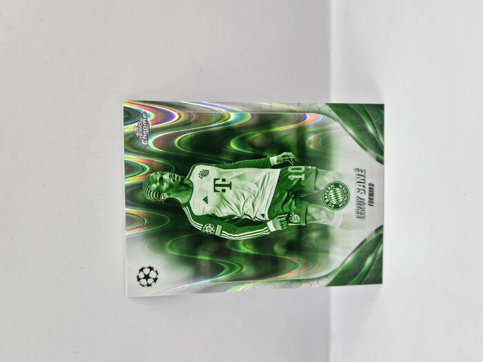 2024 Topps Chrome Soccer Leroy Sane Night Vision Ray Wave Refractors /225 No.186