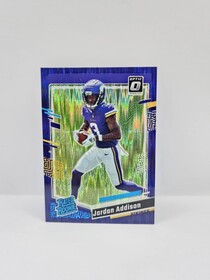 2023 Panini Donruss Optic Jordan Addison Purple shock wave Rated Rookie No.271