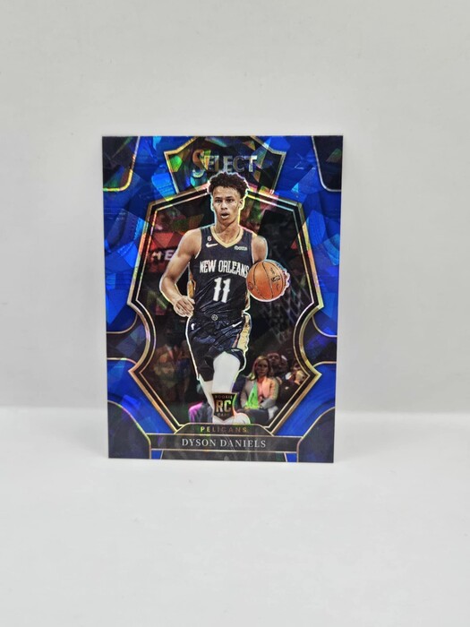 2022-23 Panini Select Basketball Dyson Daniels cracked ice rookie premier level No.172