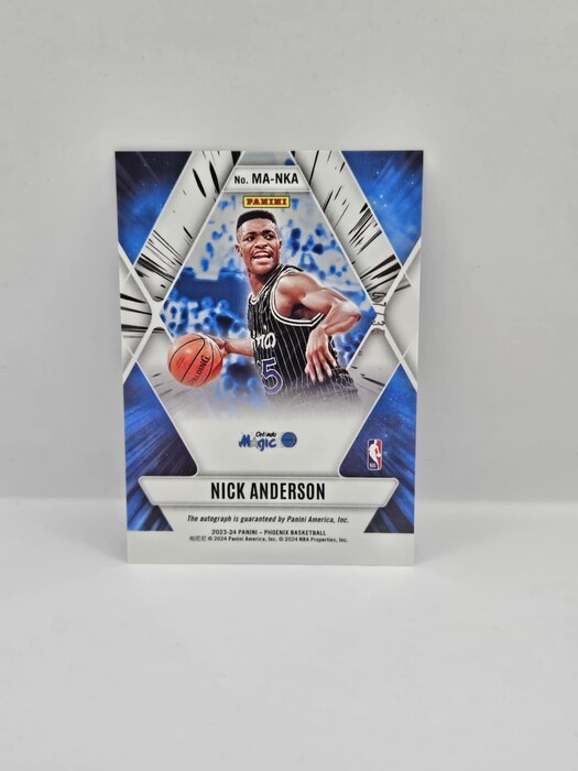 2023-24 Panini Phoenix Basketball Nick Anderson ''Mythical '' autograph /35 No.MA-NKA
