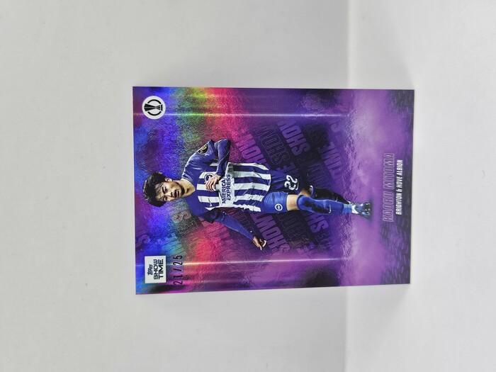 2024 Topps Show Time Soccer Kaoru Mitoma /25