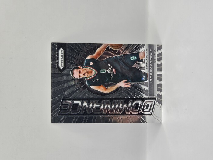 2023-24 Panini euroleague prizm Igor Rakocevic ''Dominance'' No.15
