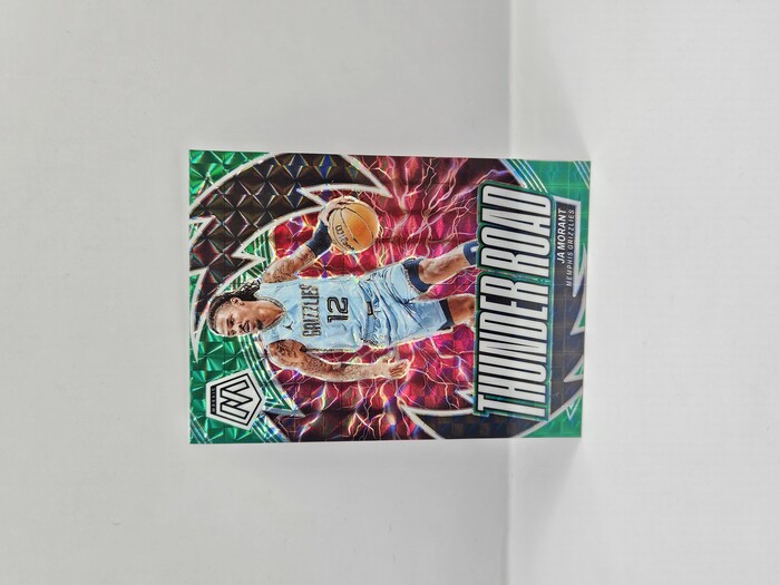 2023-24 Panini Mosaic Ja Morant ''Thunder Road'' Green No.3