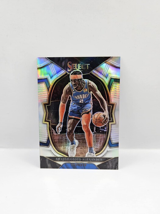 2022-23 Panini Select Basketball Shai Gilgeous - Alexander silver prizm concourse level No.56