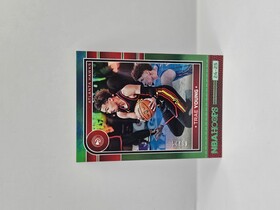 2024-25 Panini Hoops Basketball Trae Young Green /99 No.85