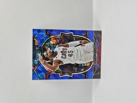 2022-23 Panini Select Basketball Donovan Mitchell blue cracked ice Concourse No.31