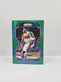 2021-22 Panini Prizm Basketball  Ben Wallace green No.249