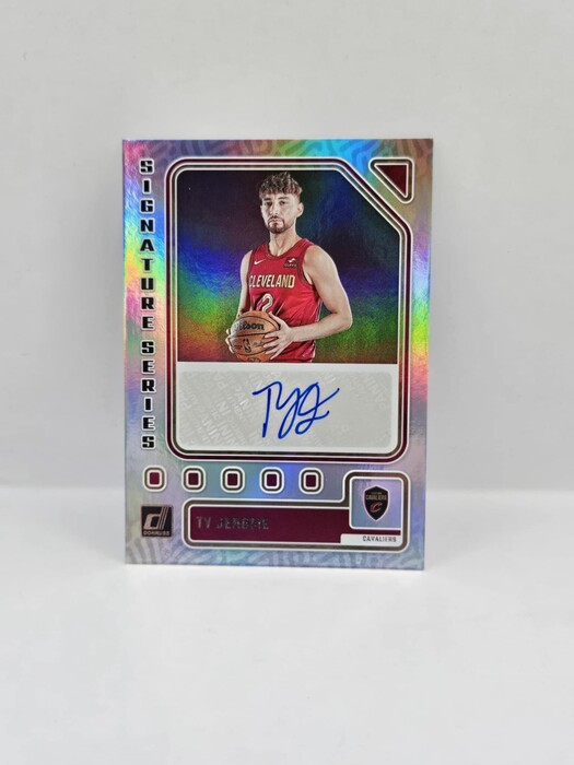 2023-24 Panini Donruss Basketball TY Jerome ''Signature series'' Holo autograph NO.SS-TYI