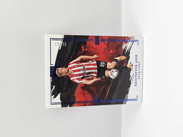 2022-23 Panini Impeccable Premier League Soccer Kristoffer Ajer /25 No.36
