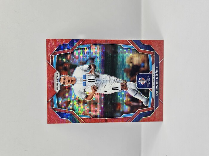 2024 Panini Prizm Copa America Darwin Nunez Red Pulsar /125 No.107