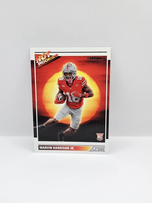 2024 Panini Doruss Football Marvin Harrison Jr. ''Hot Rookies'' No.8