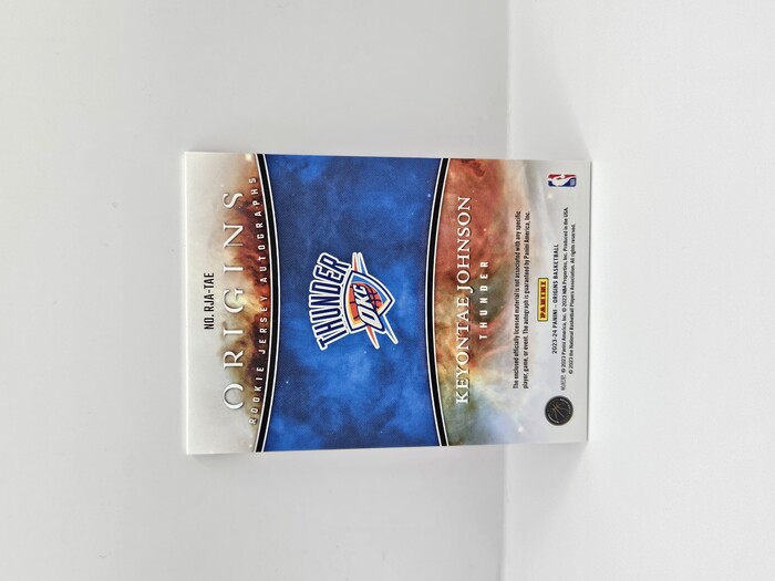 2023-24 Panini Origins Basketball Keyontae Johnson Rookie Jersey Autograph /99  No.RJA-KJO