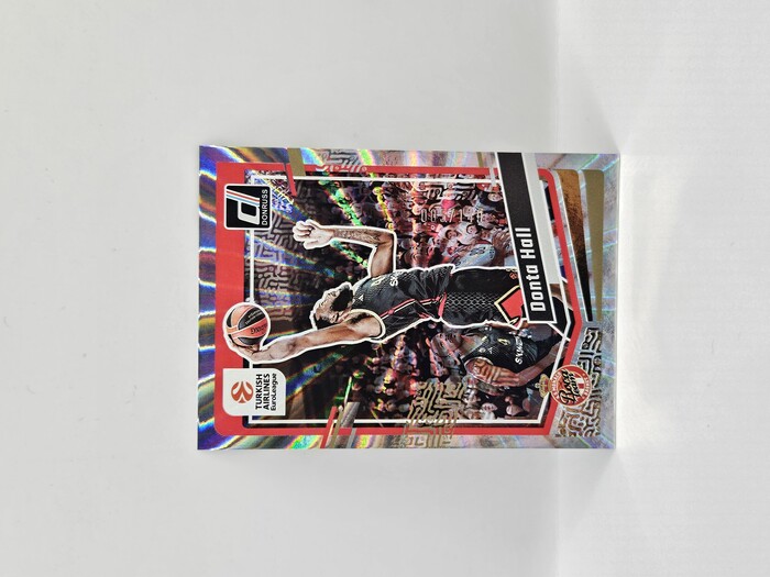 2023-24 Panini euroleague Donruss Donta Hall holo lazer /149 No.21