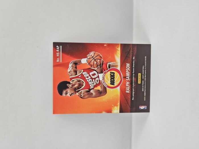 2023-24 Panini Hoops Βαsketball Ralph Sampson ''Hot Signatures'' No.HS.SAP