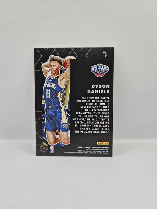 2022-23 Panini Donruss Basketball Dyson Daniels ''Great X-Pectations'' yellow lazer /25 No.8