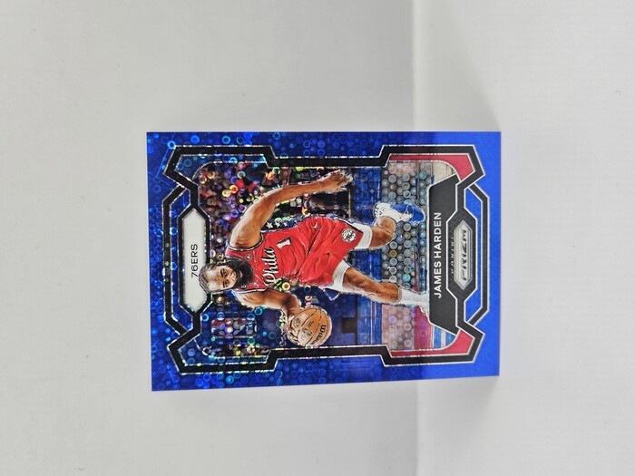 2023-24 Panini Prizm Fastbreak Basketball James Harden Blue Fastbreak /150 No.98