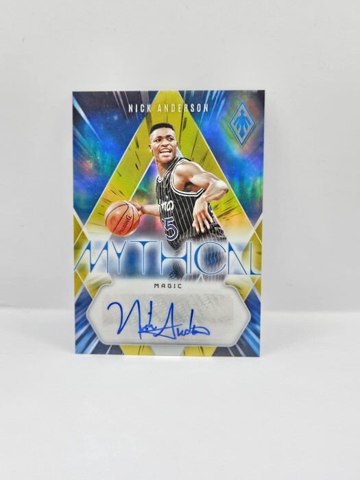 2023-24 Panini Phoenix Basketball Nick Anderson ''Mythical '' autograph /35 No.MA-NKA