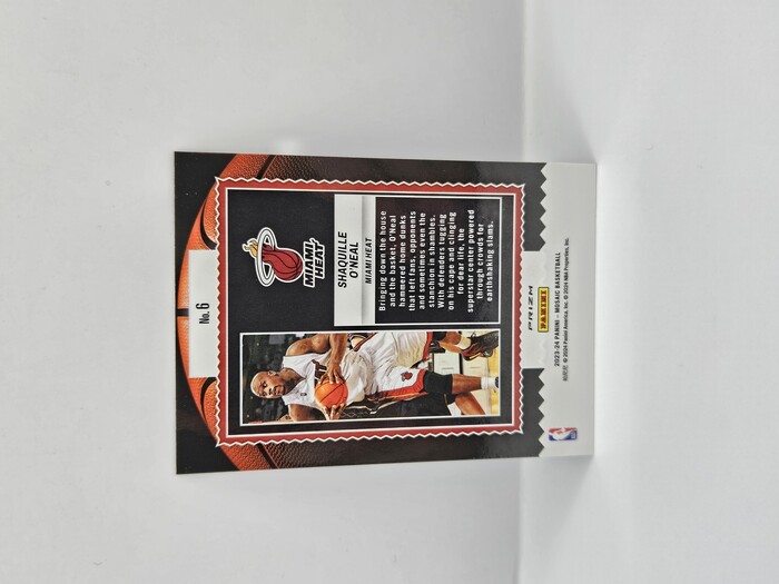 2023-24 Panini Mosaic Shaquille O'Neal ''Jam Masters Green No.6
