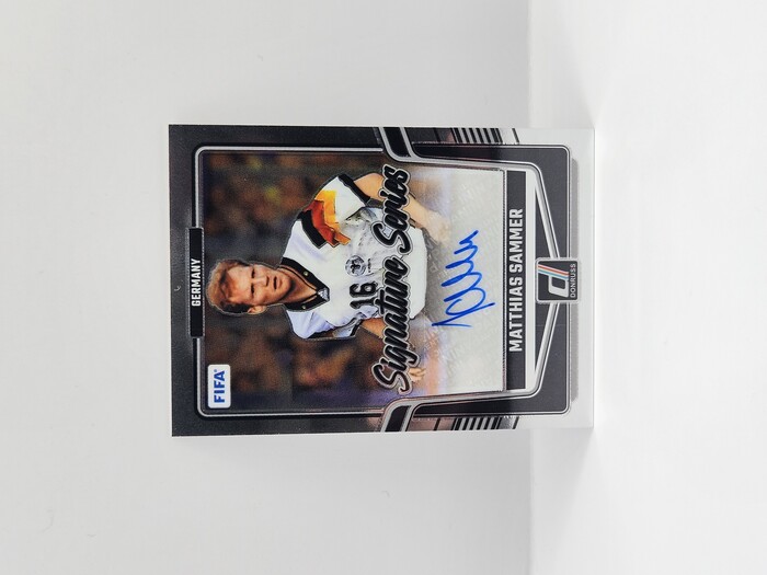 2024-25 Panini Donruss Soccer Matthias Sammer ''Signature Series'' optic autograph No.SS-MS