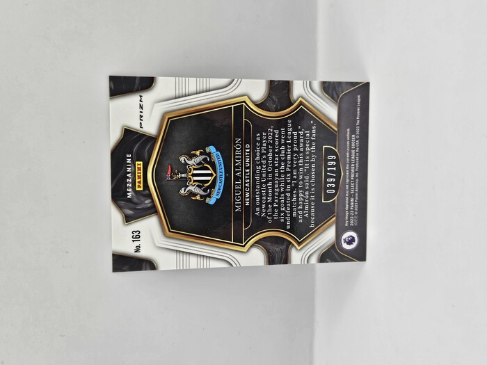 2022-23 Panini Select Premier League Soccer Miguel Almiron camo /199 Mezzanine No.163