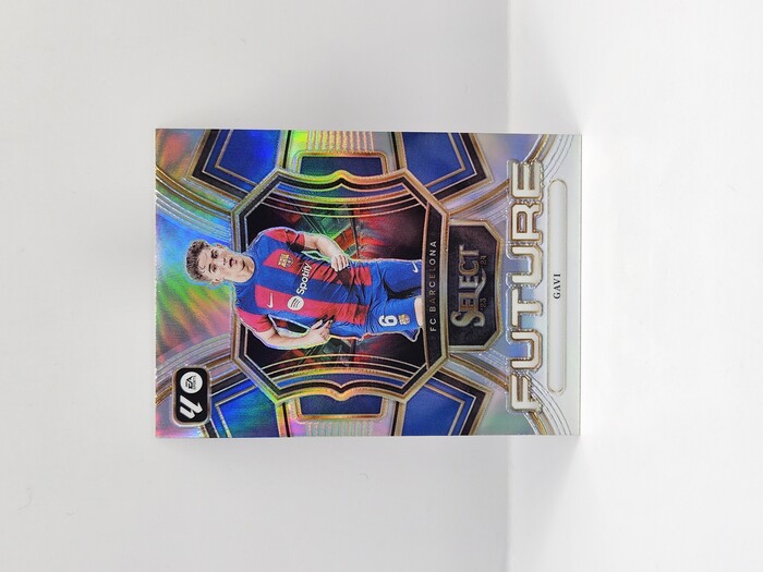 2023-24 Panini Select La Liga Soccer Gavi ''Future'' prizm No.11