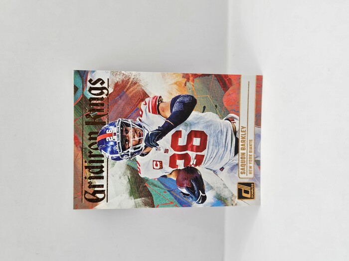 2023 Panini Donruss Football Saquon Barkley ''Gridiron Kings'' No.GK-8