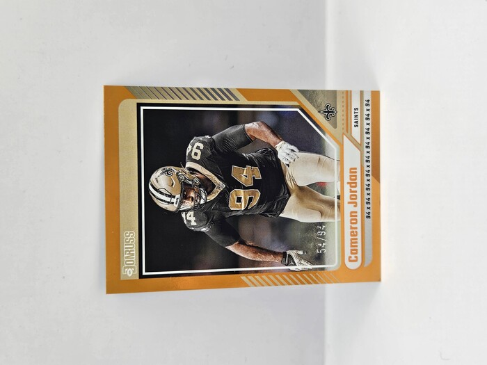 2024 Panini Donruss Football Cameron Jordan Orange /94 No.246