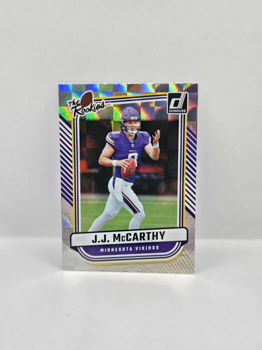 2024 Panini Donruss Football J.J McCarthy ''the Rookies'' TR-1