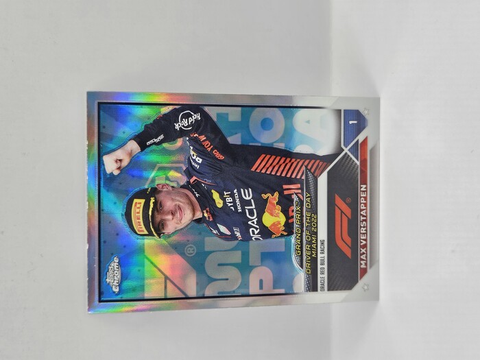 2023 Topps Chrome Formula 1  Max Verstappen Refractor #170
