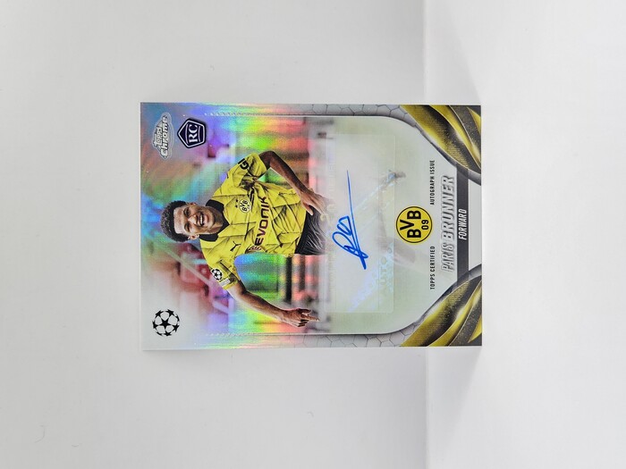 2024 Topps Chrome Paris Brunner Rookie Refractor Autograph No.CA-PB