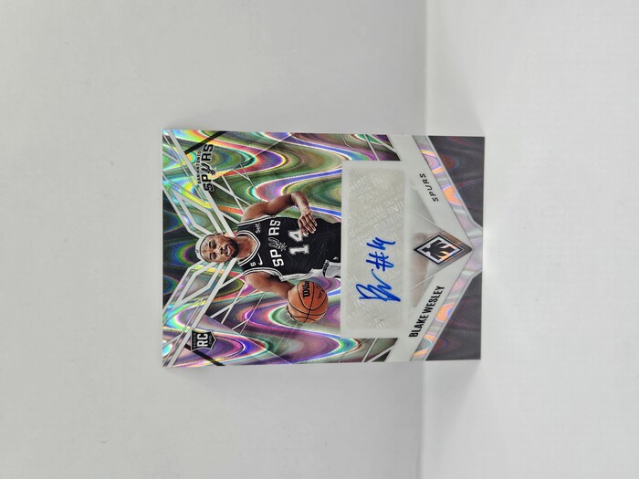2022-23 Panini Chronicles Basketball Blake Wesley Phoenix Autograph /25 No.PRA-BLW