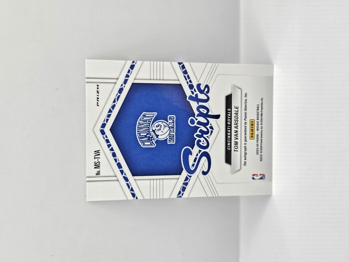 2023-24 Panini Mosaic Basketball Tom Van Arsdale ''Scripts'' Autograph No.MS-TVA