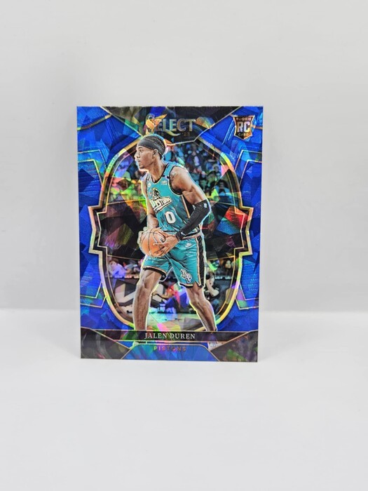 2022-23 Panini Select basketball Jalen Duren Blue Scope /249 rookie No.98