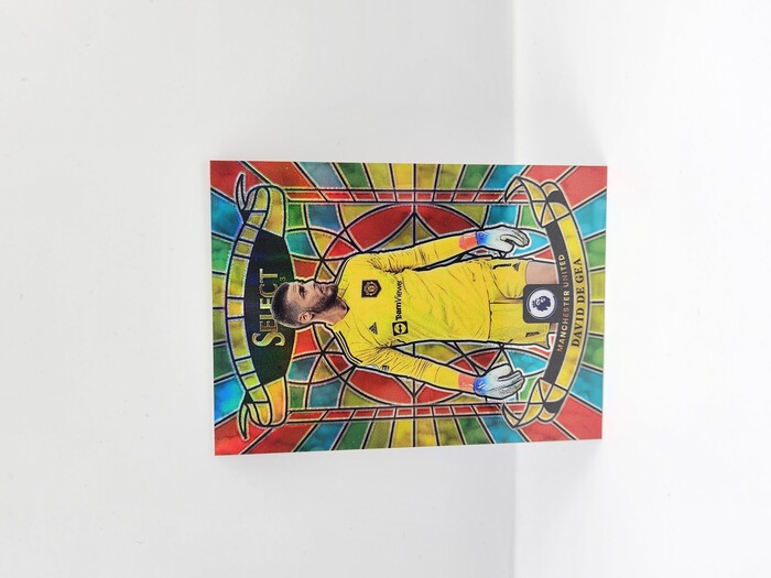 2022-23 Panini Select Premier League Soccer David De Gea ''Stained Glass''No.22
