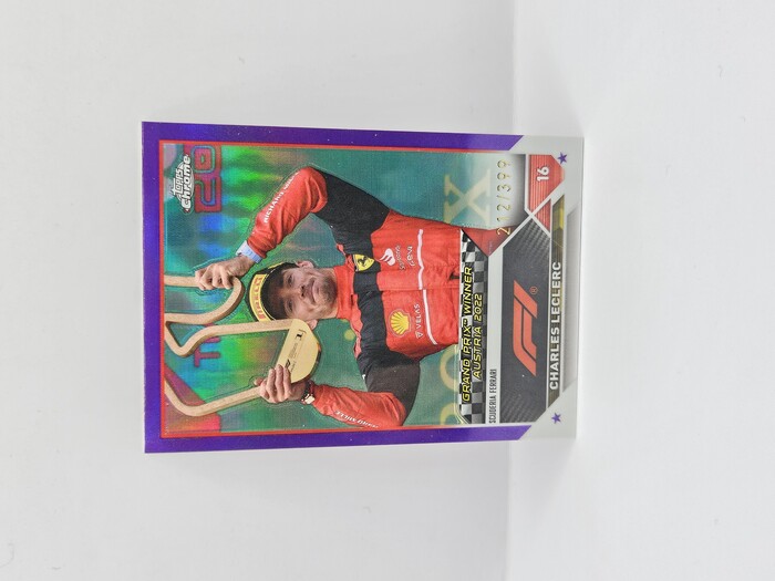 2023 Topps Formula 1Charles Leclerc Purple /399 No.154