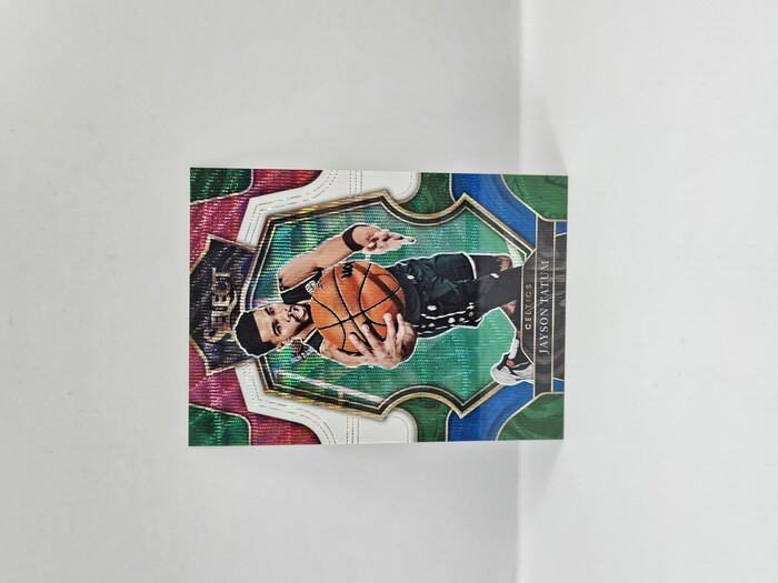 2022-23 Panini Select Basketball Jayson Tatum Red/White/Blue Premier Level No.155